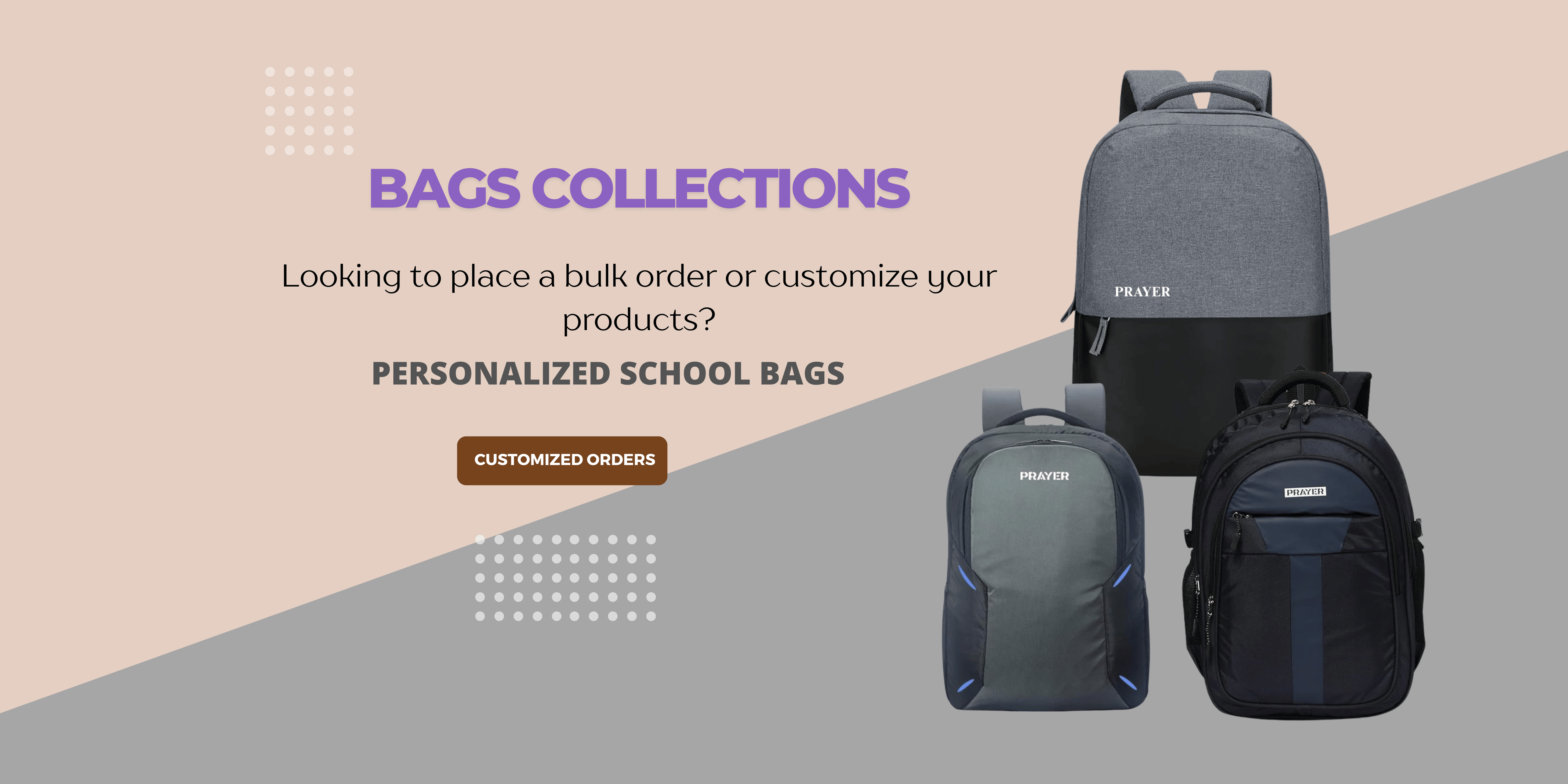 personalized school bags